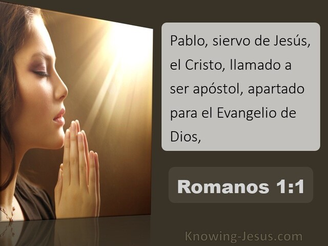 Romanos 1:1 (marrón)